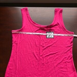 P.B.J  sports pink feminine tank top size Med NWT extremely soft machine wash